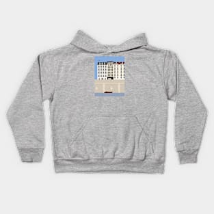 Paris on the Seine River, France Kids Hoodie